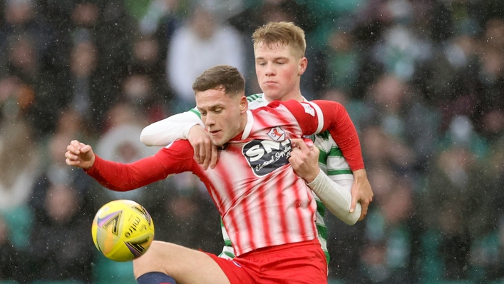 Jamie Gullan was on target for Raith (Steve Welsh/PA).