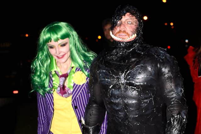 Keith Lemon at a Halloween party
