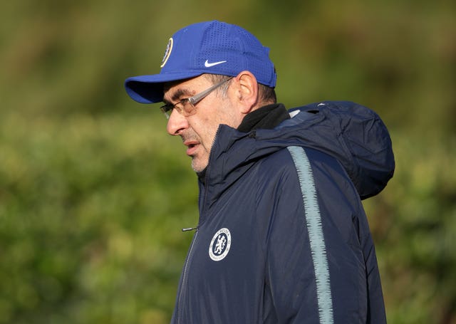 Maurizio Sarri is trying to focus on the Europa League clash in Budapest
