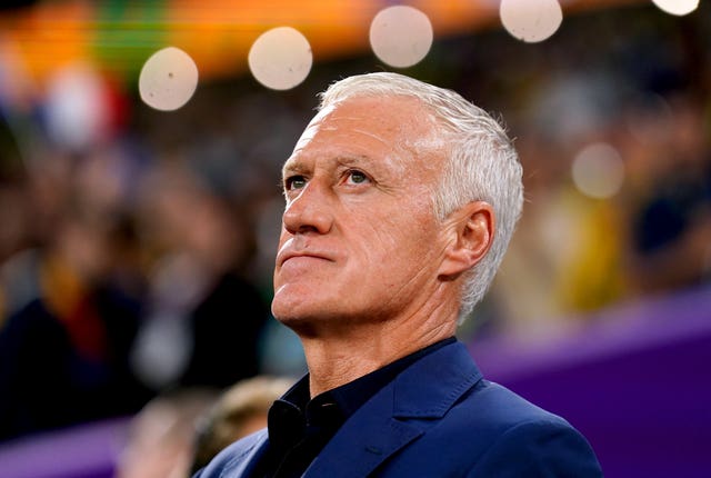 France head coach Didier Deschamps led his nation to World Cup glory at Russia 2018