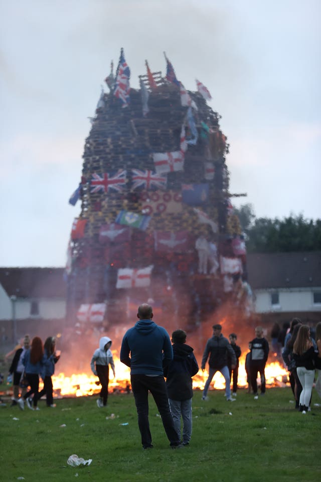 Ulster bonfires