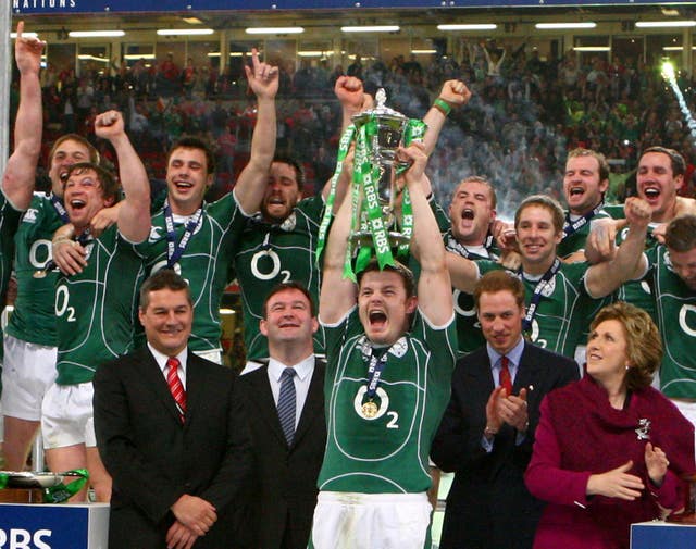 Ireland celebrate their 2009 Grand Slam
