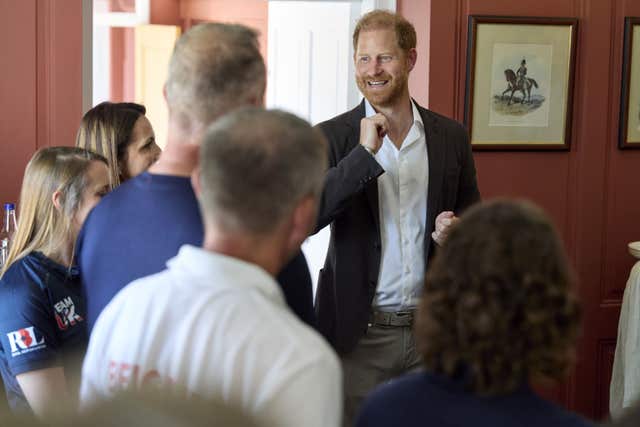 The Duke of Sussex attends a series of private meetings relating to the work of the Invictus Games Foundation