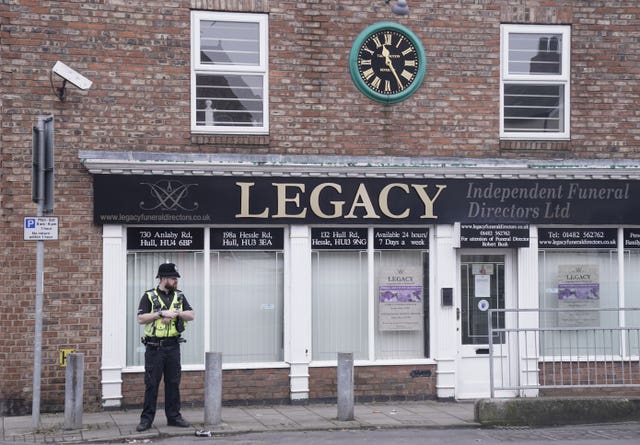 Legacy Independent Funeral Directors investigation