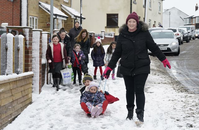 Sledging in Leeds