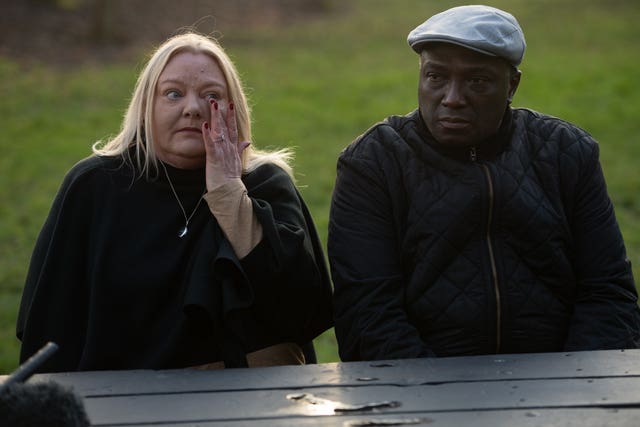 Dom Ansah's parents, Tracey and Dominic Ansah