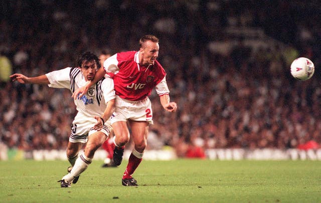 Lee Dixon helped Arsenal to four league titles