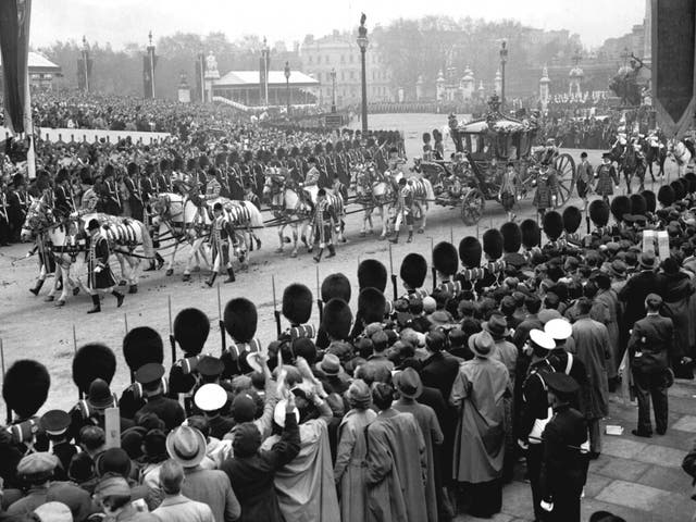 Royalty – Coronation of King George VI – London