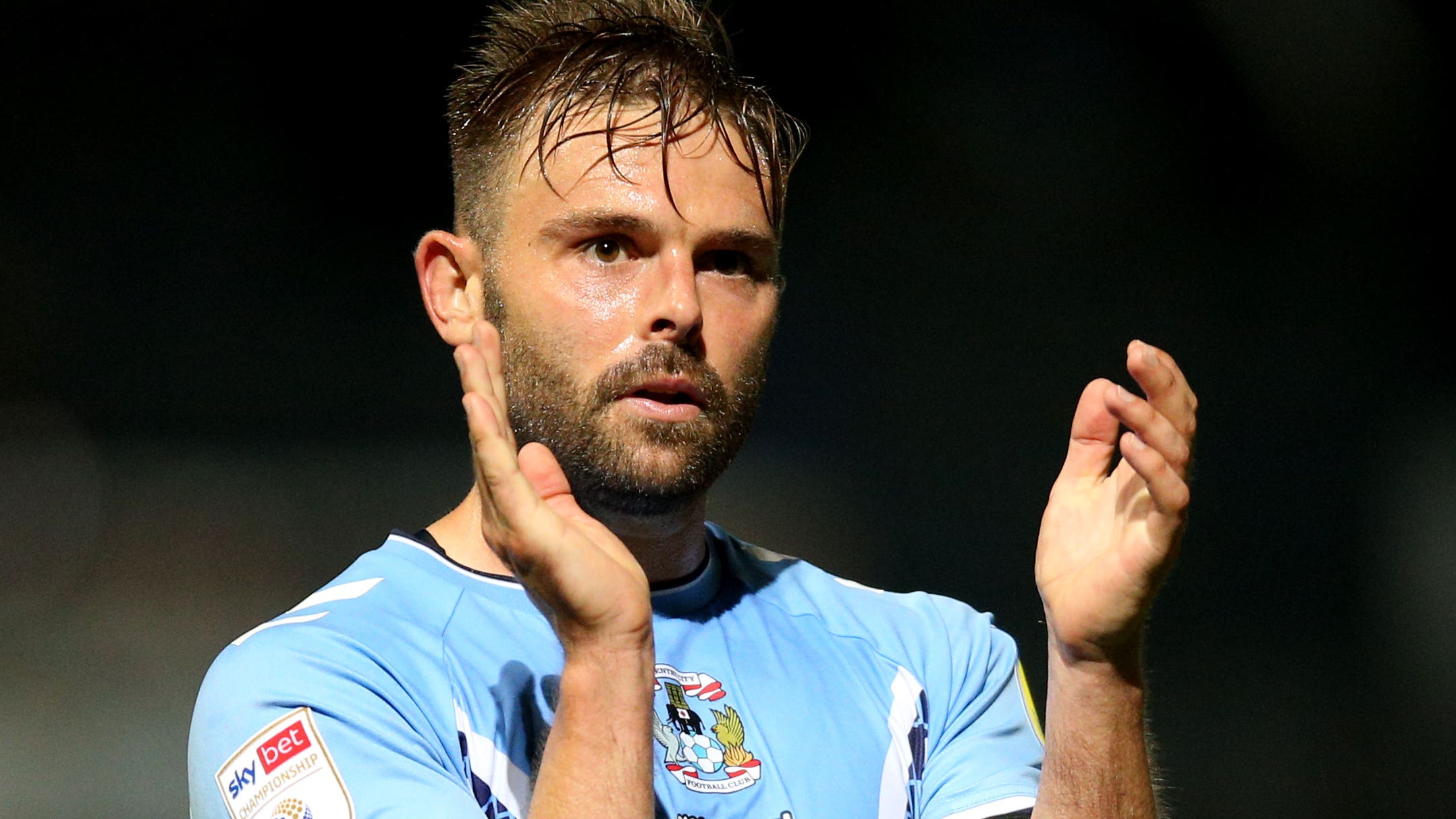 Matt Godden equalised for Coventry on the stroke of half-time (Nigel French/PA)