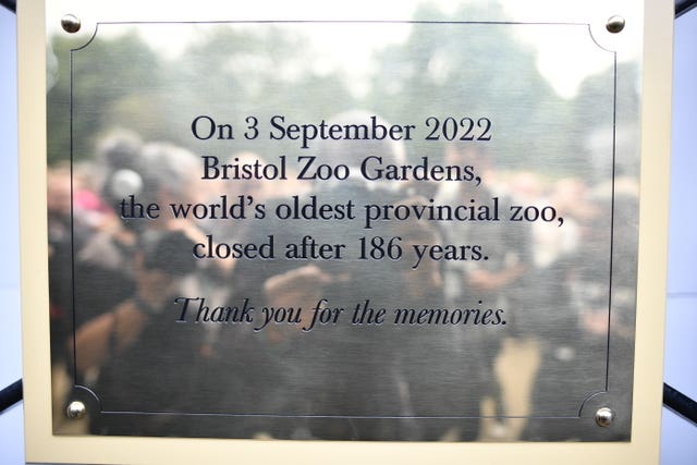 Bristol Zoo Gardens closes for the final time