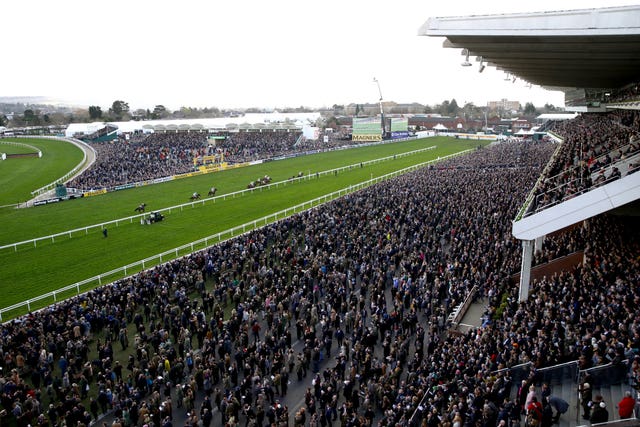 The Cheltenham Festival was criticised for going ahead (Tim Goode/PA)