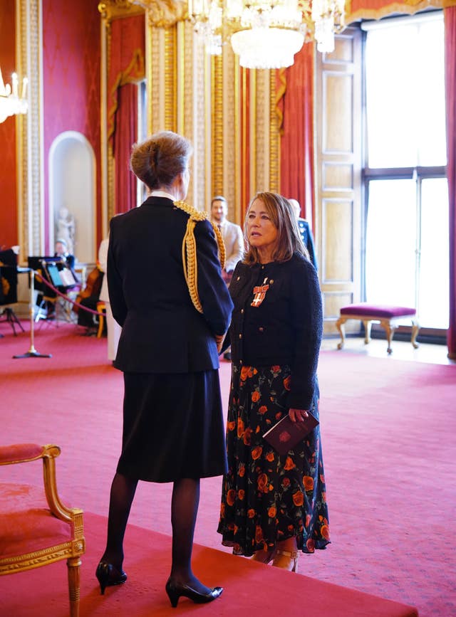 The Princess Royal and Arabella Weir