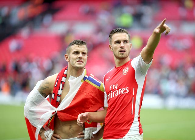 The injury records of Aaron Ramsey (right) and Jack Wilshere (left) were highlighted by Wenger as a need for a big squad.