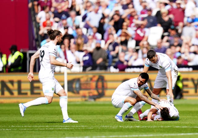 West Ham United v Burnley – Premier League – London Stadium