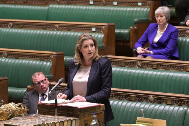 Commons Leader Penny Mordaunt 