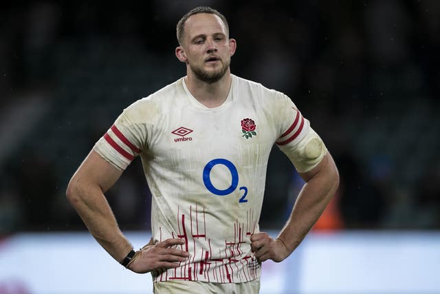 England's Jonny Hill after their 27-13 Autumn International defeat to South Africa