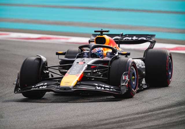 Red Bull driver Max Verstappen 