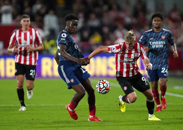 Brentford take on Arsenal