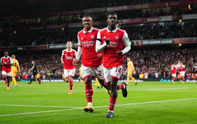 Nketiah's goal against Bodo was the last time a striker scored for Arsenal.
