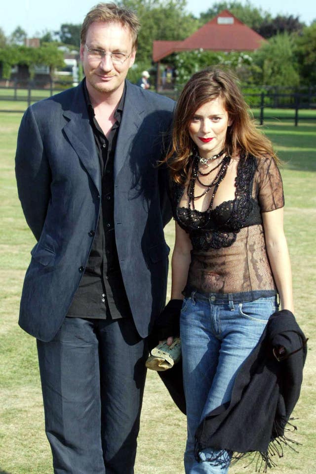 Actress Anna Friel with David Thewlis