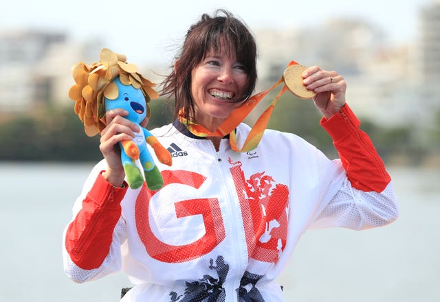 Great Britain's Jeanette Chippington won gold in Rio