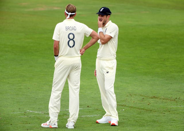 Broad (left) is hoping to share the new ball with James Anderson (right) against New Zealand.