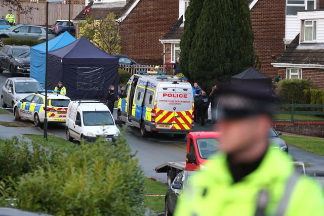 Police incident in Crawley Down