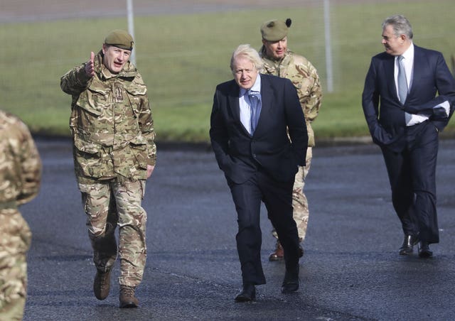 Bois Johnson visits Northern Ireland