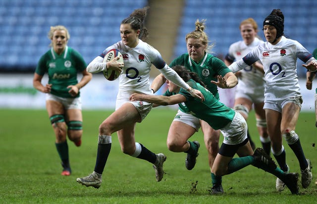 Ellie Kildunne in action for England Women. (PA)
