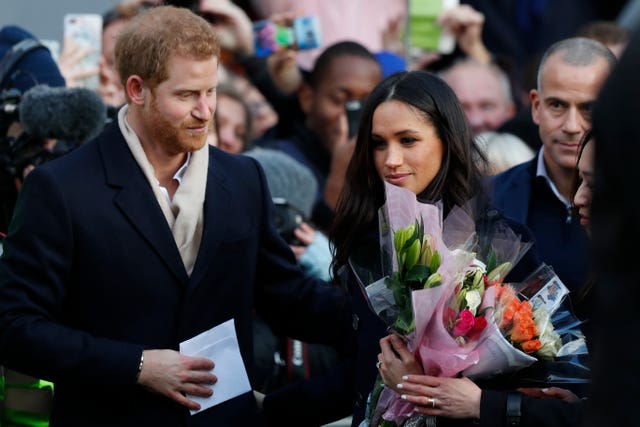 Prince Harry and Meghan Markle have just over a month to go until their big day (Adrian Dennis/PA)