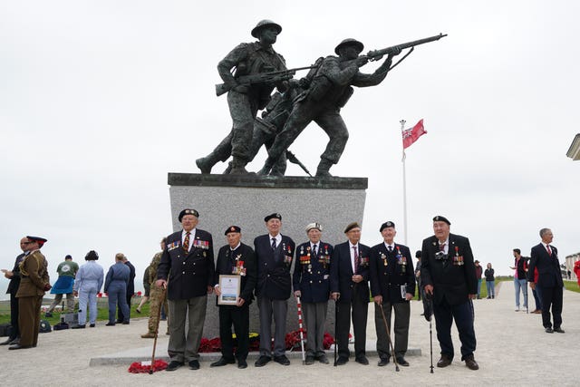 Anniversary of the D-Day landings
