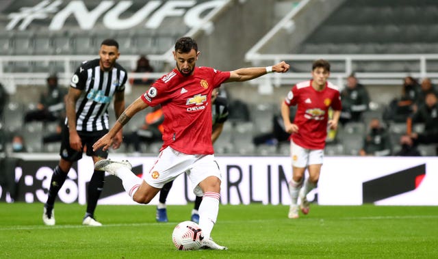 Manchester United won 4-1 at St James' Park in October (Alex Pantling/PA)