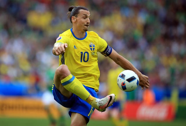Ibrahimovic has scored 62 goals in 118 appearances for Sweden