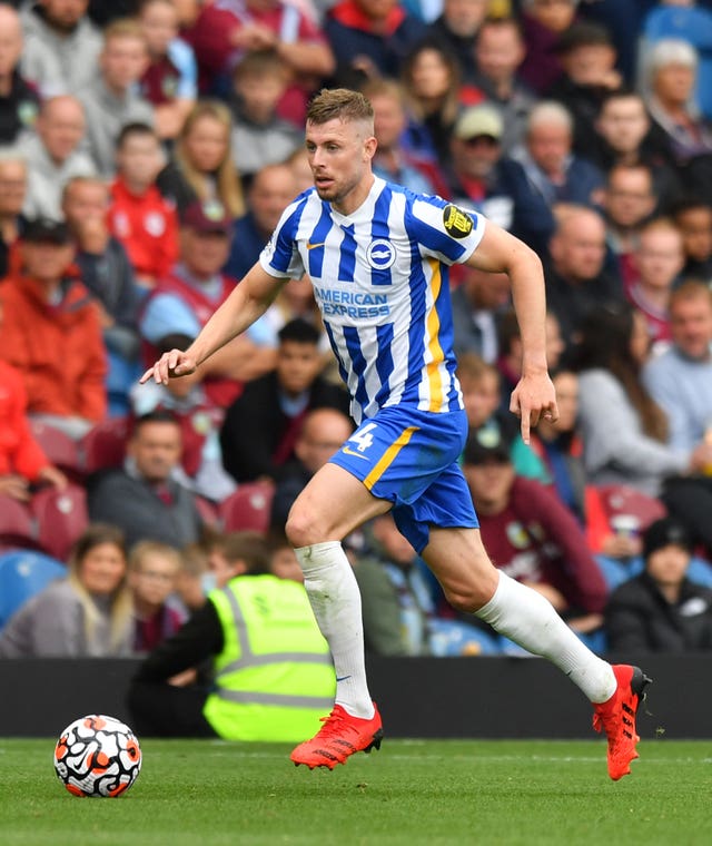 Adam Webster is nearing a return for Brighton