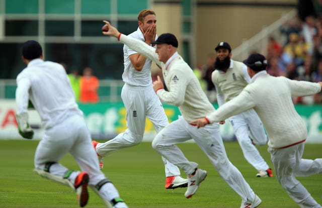 Stuart Broad's spell all but settled the series 