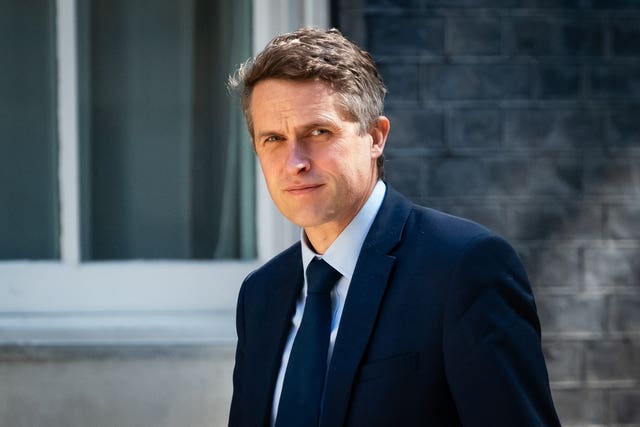 Education Secretary Gavin Williamson