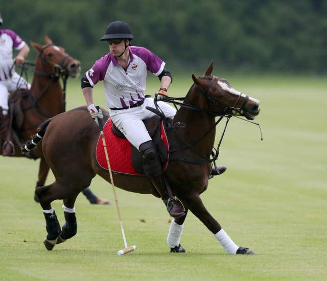 The duke is a keen player (Steve Parsons/PA)