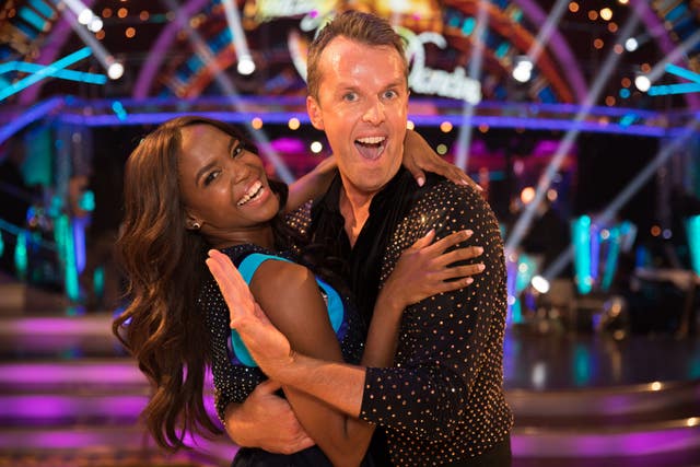 Oti Mabuse and Graeme Swann