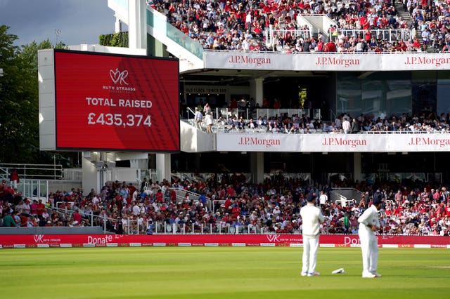 Last year's Red For Ruth day at Lord's was a success for the charity.