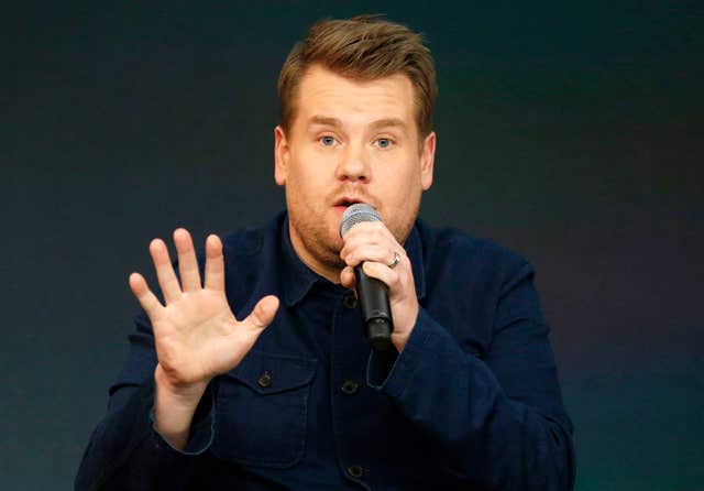 James Corden is also a guest on the podcast. Jonathan Brady/PA Wire