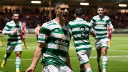 Celtic’s Liel Abada was the star of the show at Fir Park (Jane Barlow/PA)