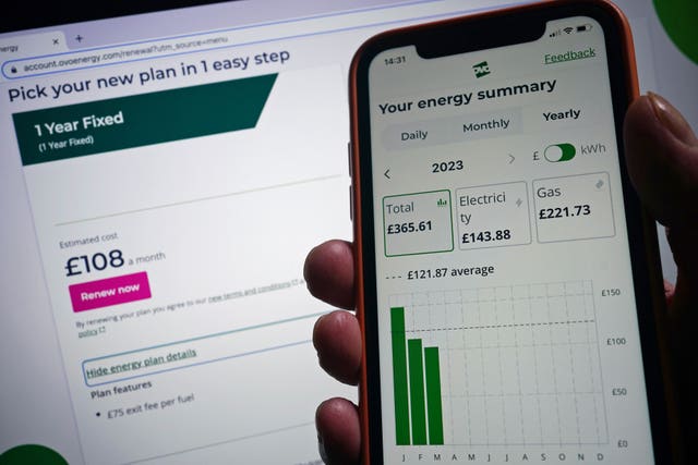 Energy tariffs