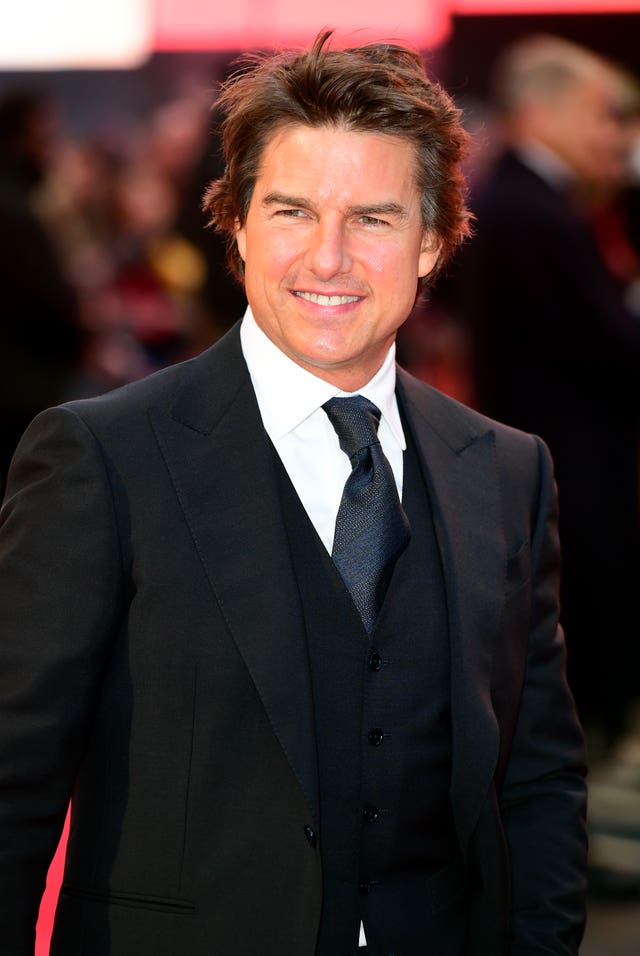 Tom Cruise attending the Jack Reacher: Never Go Back European Premiere at Cineworld Leicester Square, London (Ian West/PA)
