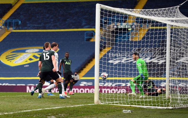Patrick Bamford restores Leeds' advantage just before the break