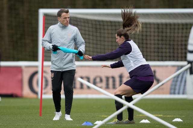 Phil Neville is preparing England Women for their friendly meeting with Canada 