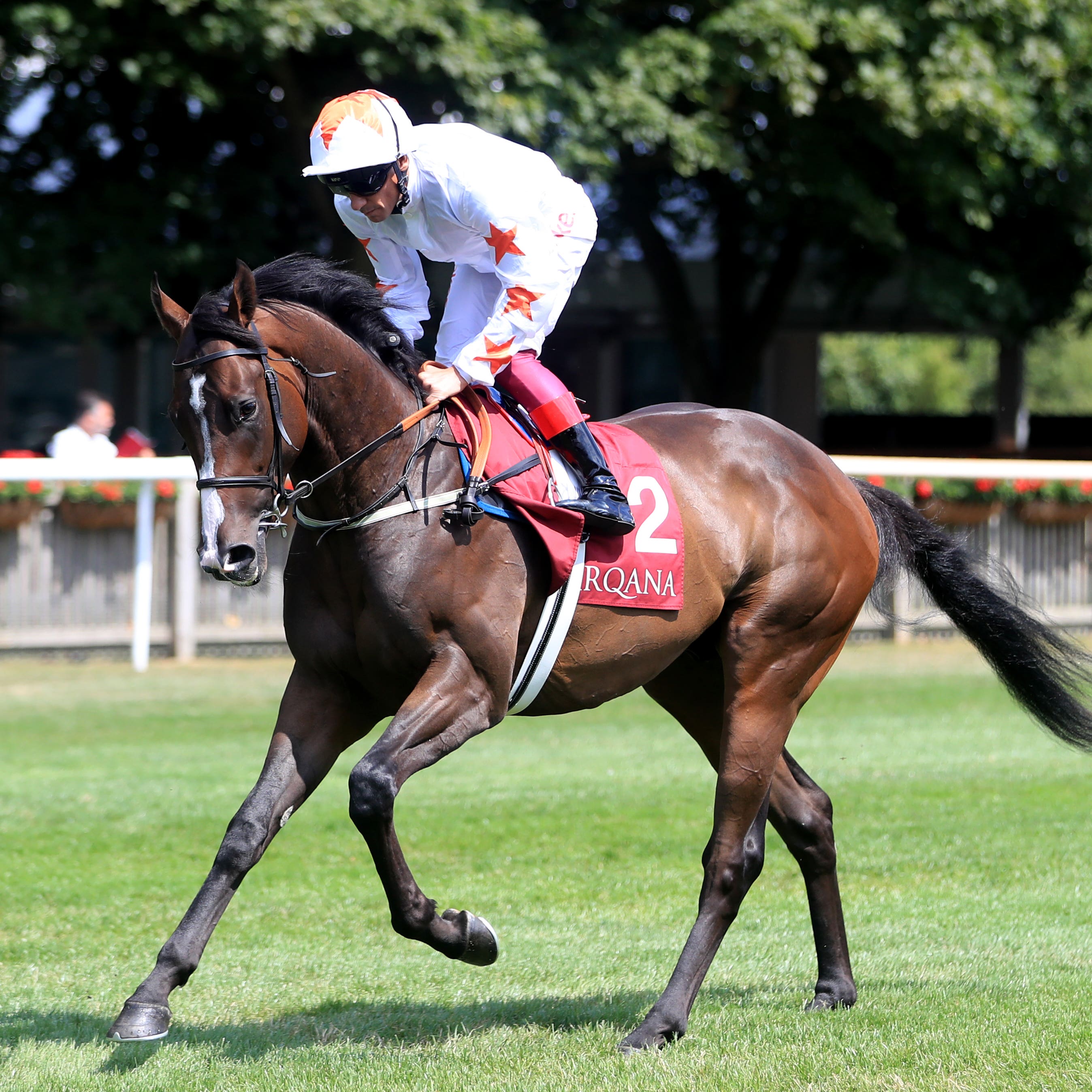 Advertise and Frankie Dettori go to post for the July Stakes