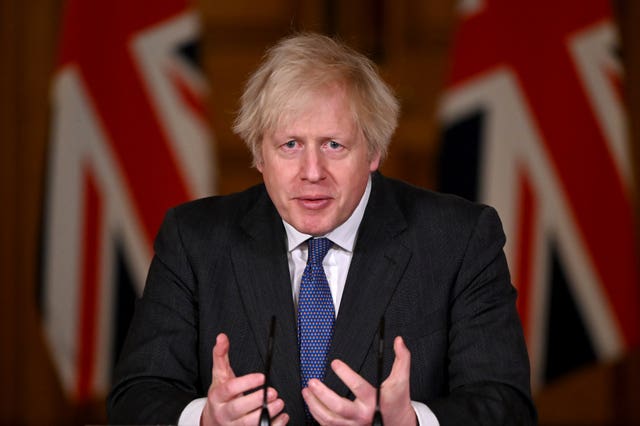 Prime Minister Boris Johnson 