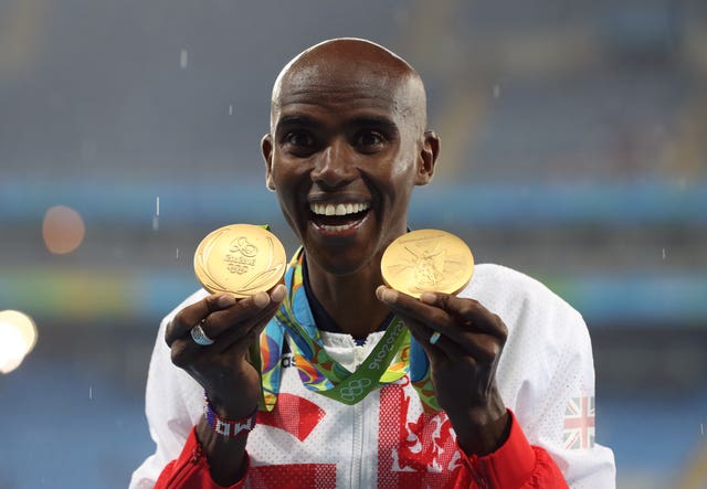 Farah went on to complete the 'double double' by retaining his Olympic 5,000m and 10,000m titles in Rio 