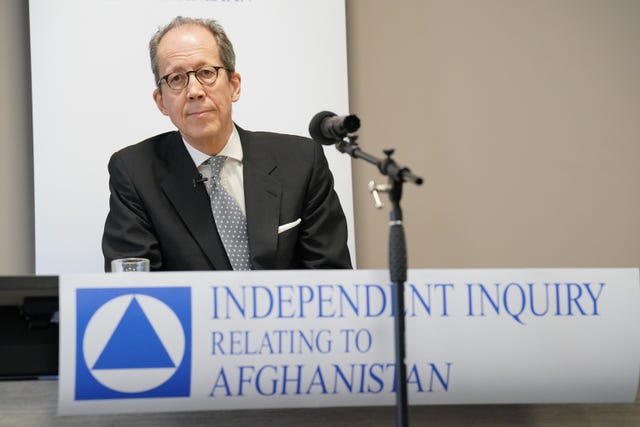 Lord Justice Haddon-Cave is chairing the Independent Inquiry relating to Afghanistan 