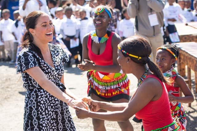 Royal visit to Africa